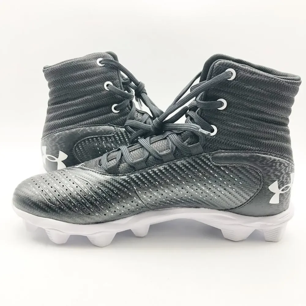 Under Armour Mens 11 Highlight Fran RM 2.0 Football Cleats Black White NWOB